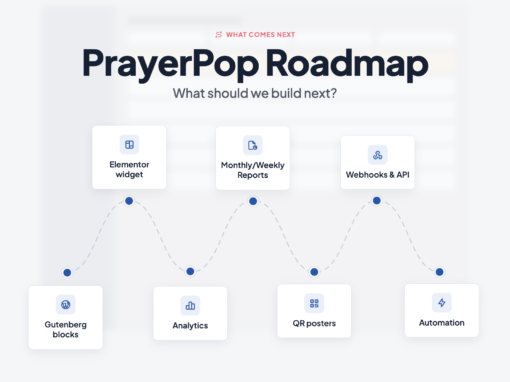 PrayerPop Roadmap: Tell Us What to Build Next