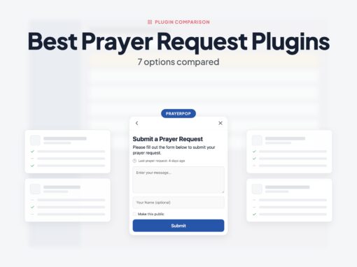 Best Prayer Request Plugin for Churches: 7 Options Compared Best Prayer Request Plugin for Churches: 7 Options Compared